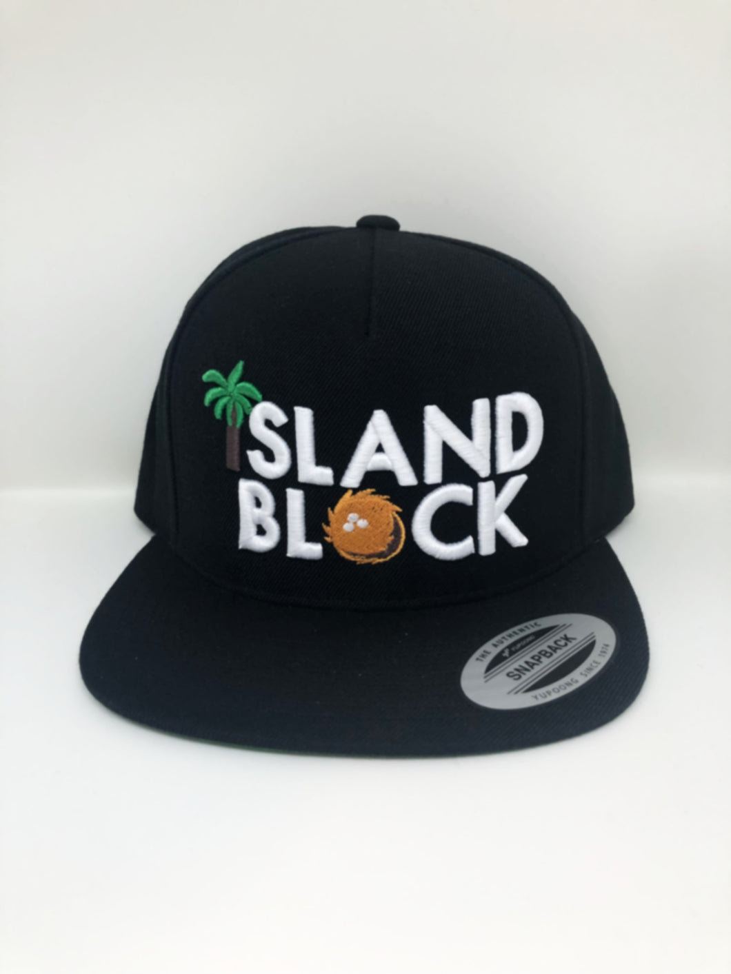 Island Block Black Snapback